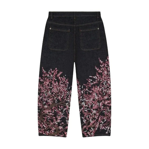 DodElite™️ - Blossom Embroidery Wide Leg Pants